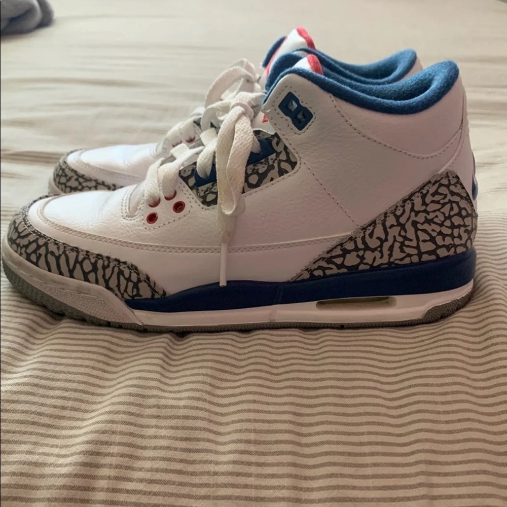 Jordan 3’s True Blue NO BOX